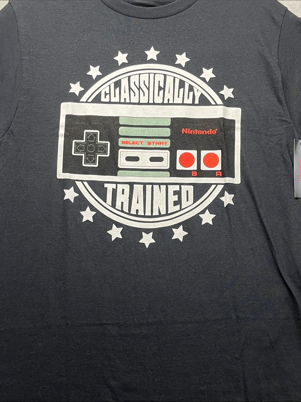 Nintendo NES Classically Trained Controller Graphic Tee NWT Men’s Medium